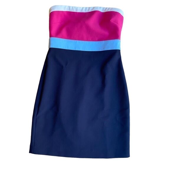 Likely Marena Strapless Pull On Sheath Mini Dress Size 4 - Picture 3 of 5